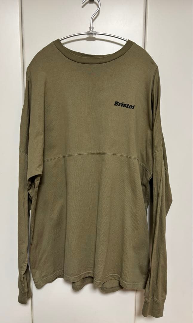 FCRB BIG LOGO L/S BAGGY TEE 長袖 バギー サイズL