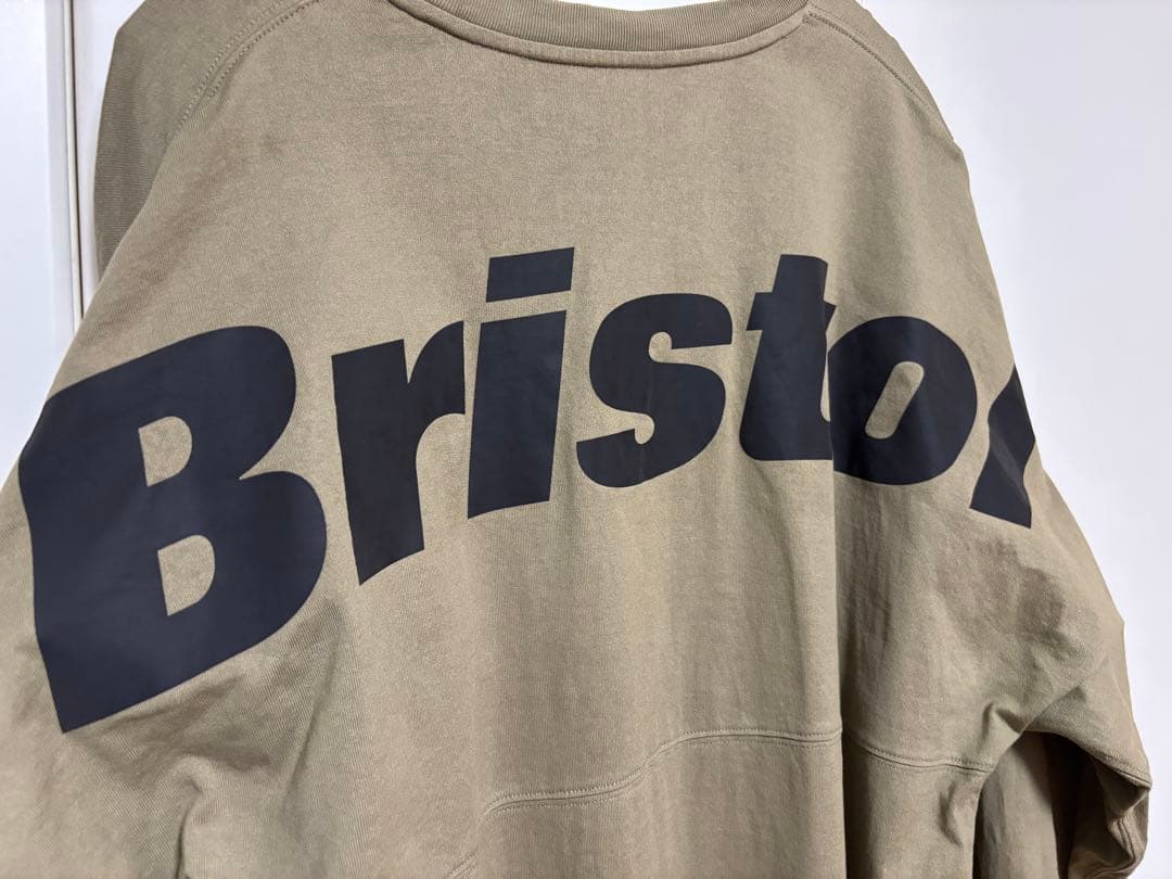 FCRB BIG LOGO L/S BAGGY TEE 長袖 バギー サイズL