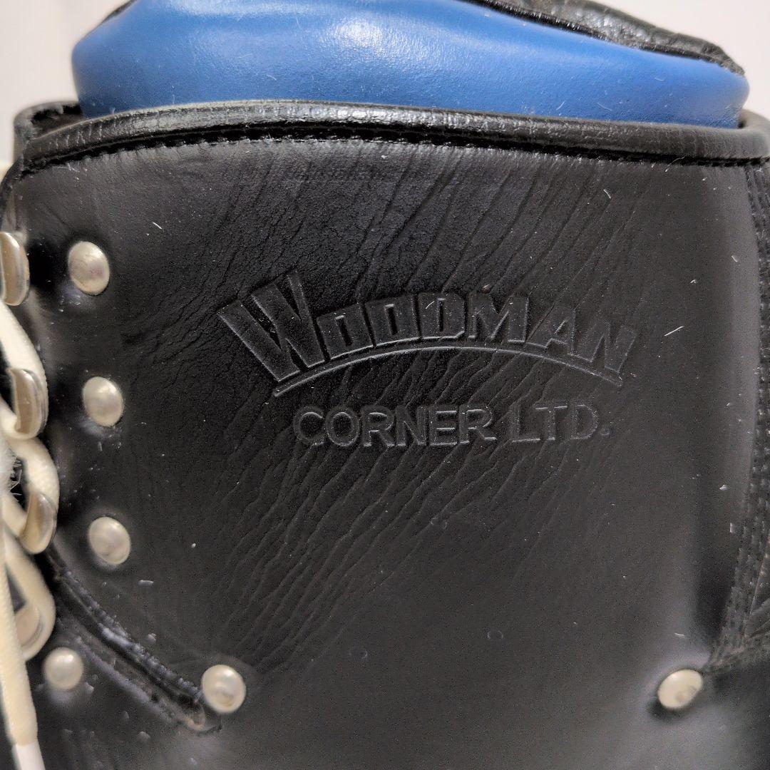 昭和レトロ 牛革手作りスキー靴 未使用品 アンティーク