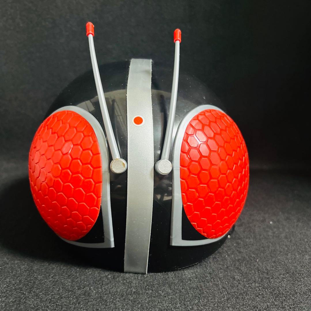 仮面ライダーBLACK RX 変身 ヘルメット ブラック バンダイ 当時物