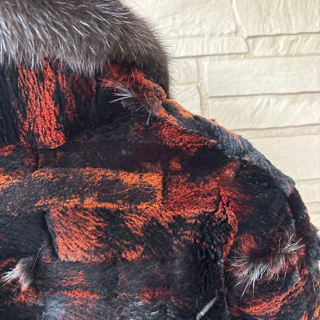 【新品 未使用品】MASSINI ☆ ミンク×ビーバー　ファージャケット 42