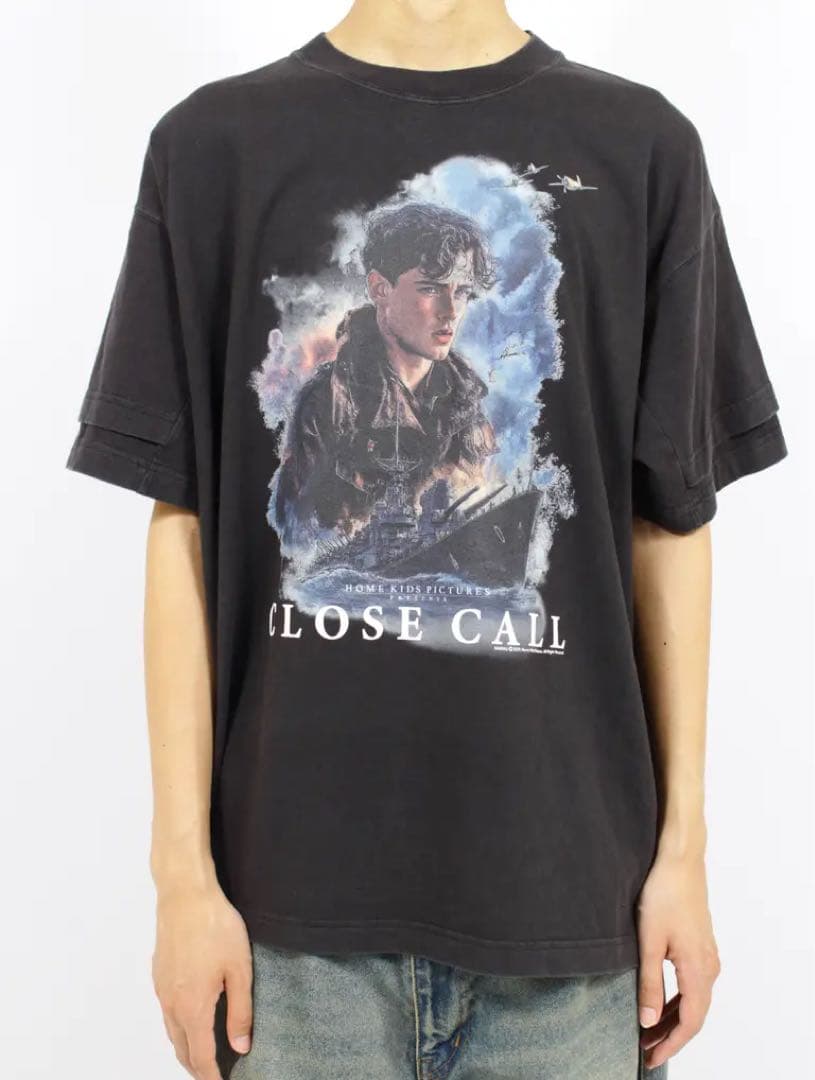 トップス DAIRIKU Movie \"CLOSE CALL\" Swtching Tee