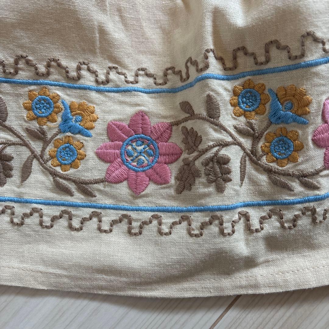 apolina Ursina Embroidered Pinafore 専用