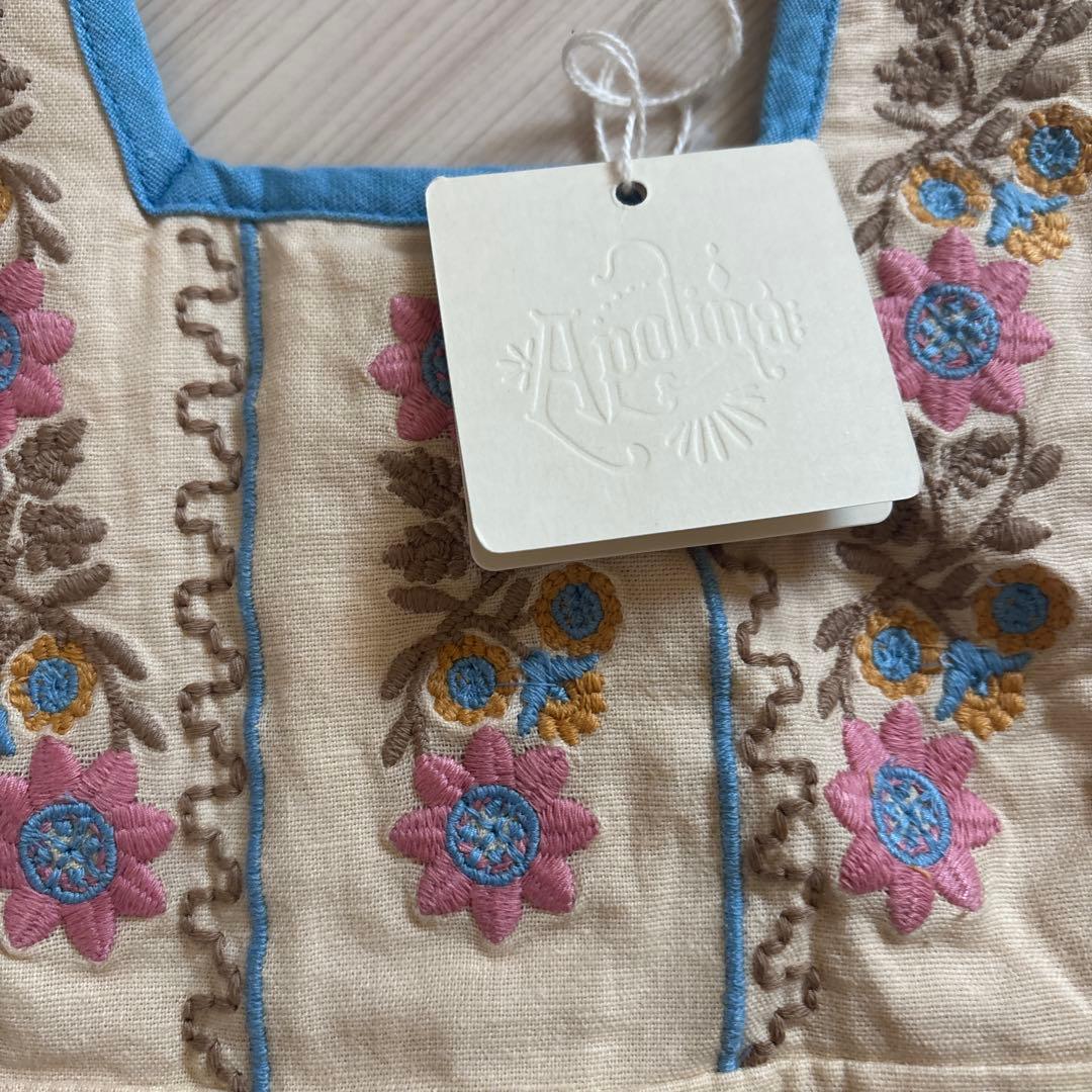 apolina Ursina Embroidered Pinafore 専用