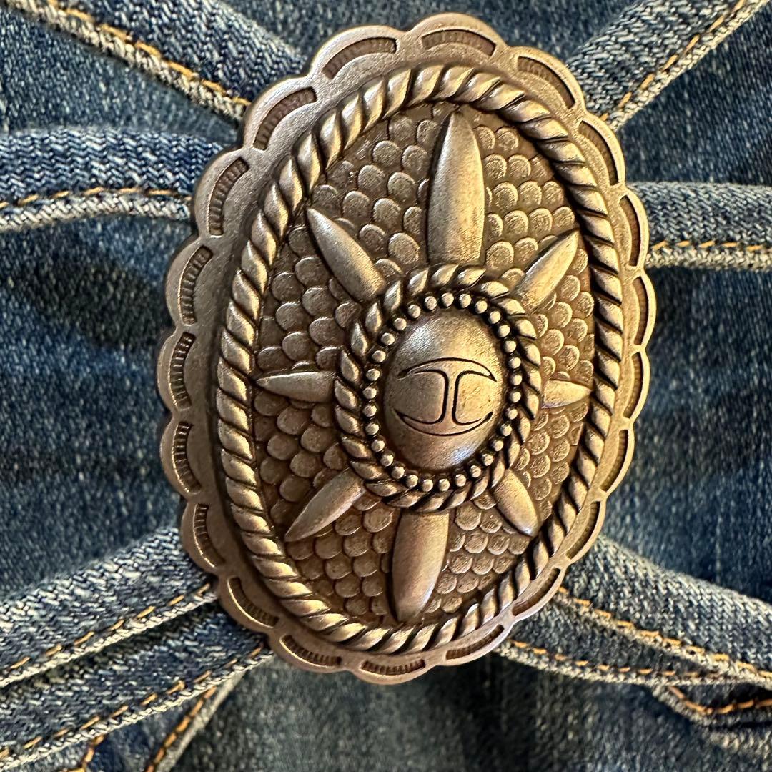 justcavalli ジャストカヴァリデニムプルオーバー