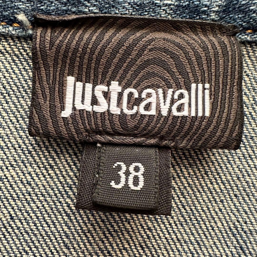 justcavalli ジャストカヴァリデニムプルオーバー