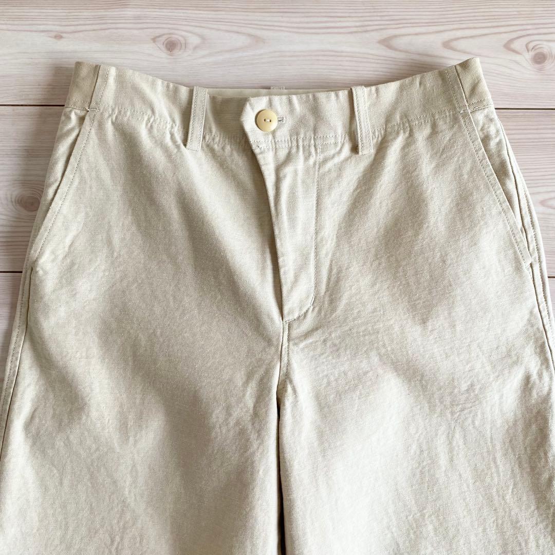 美品 2024SS パラスパレス ラフィバックチノストレートパンツ 2 日本製