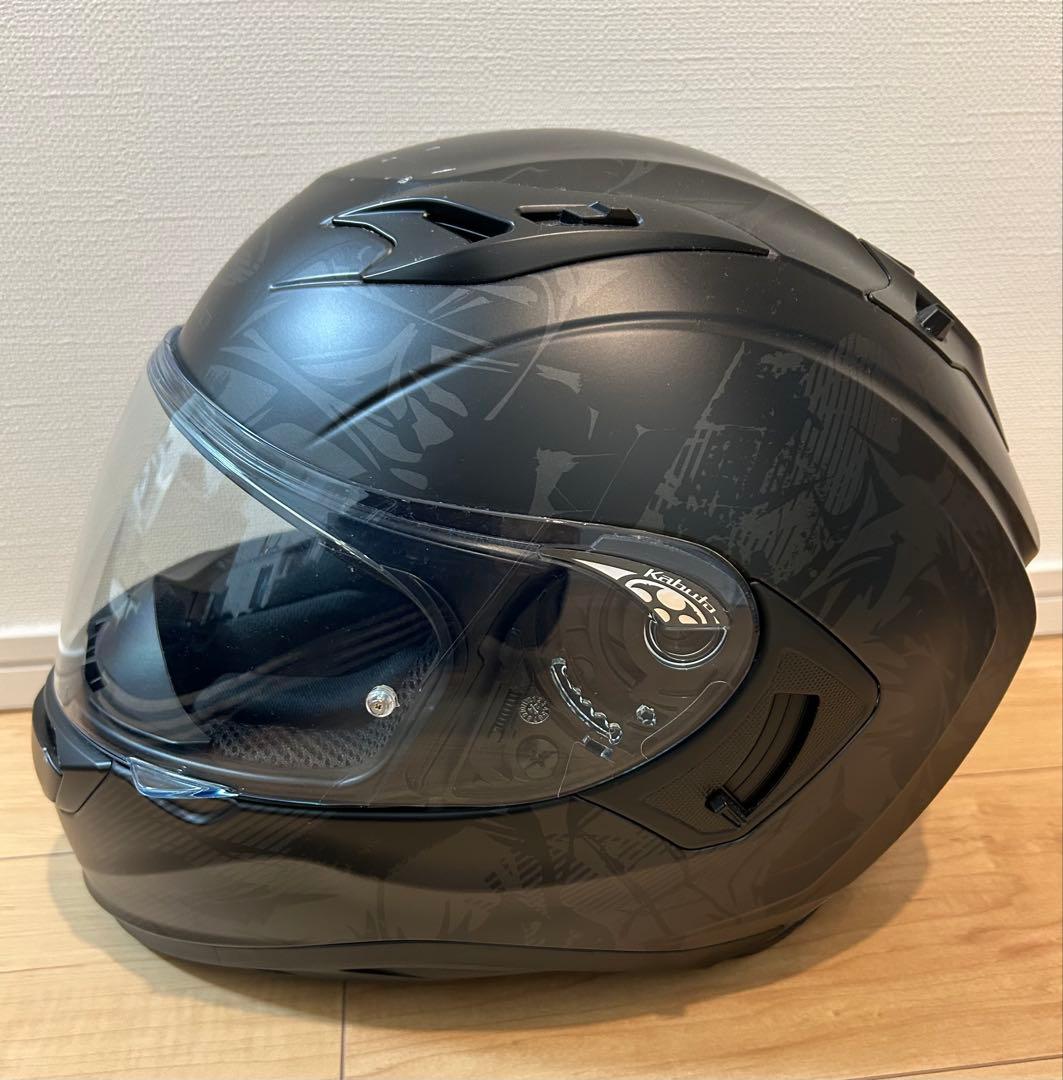 KABUTO フルフェイスヘルメット フラットブラックグレー　KAMUI3