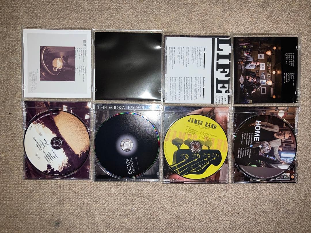 市川ジェームズ洋二　CD3枚&ジェームズ Tシャツ3枚