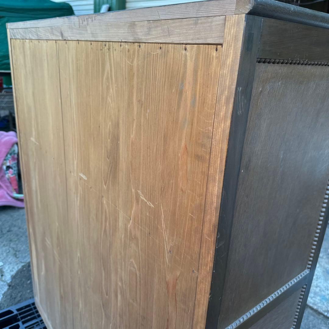 更にお値下げ❣️ヴィンテージとっても素敵な書棚ガラス棚食器棚に！