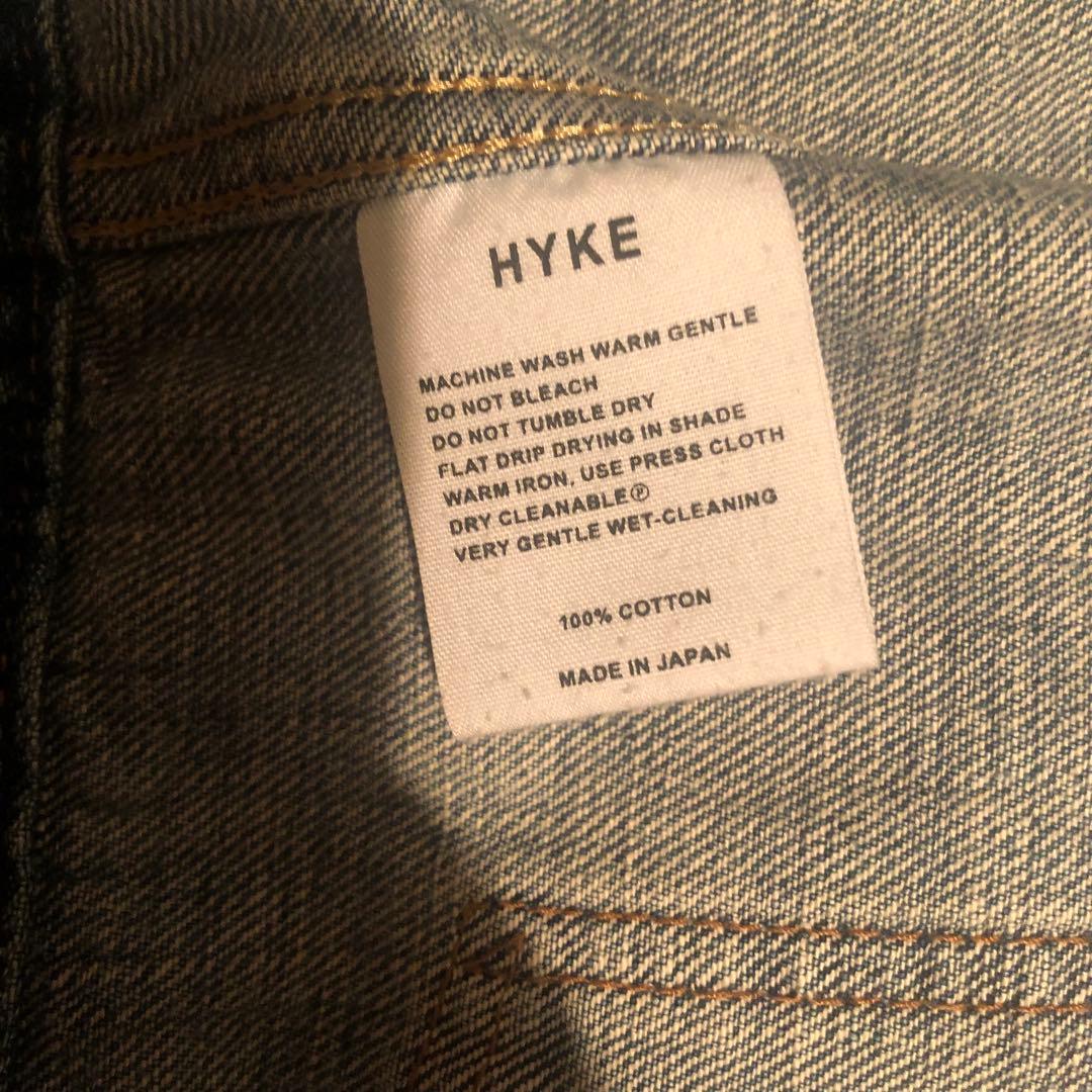 ジャケット・アウター HYKE BALOON SLEEVE DENIM JACKET 1