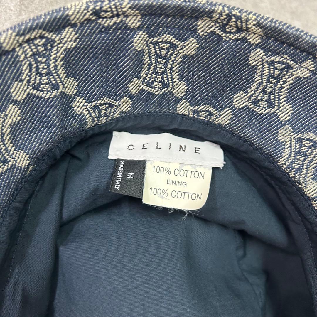 CELINE　セリーヌ　バケットハット　マカダム　デニム