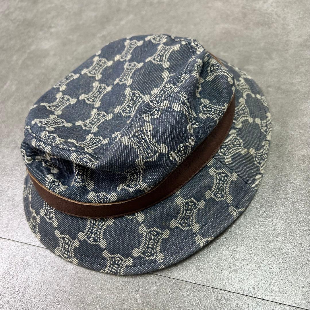 CELINE　セリーヌ　バケットハット　マカダム　デニム