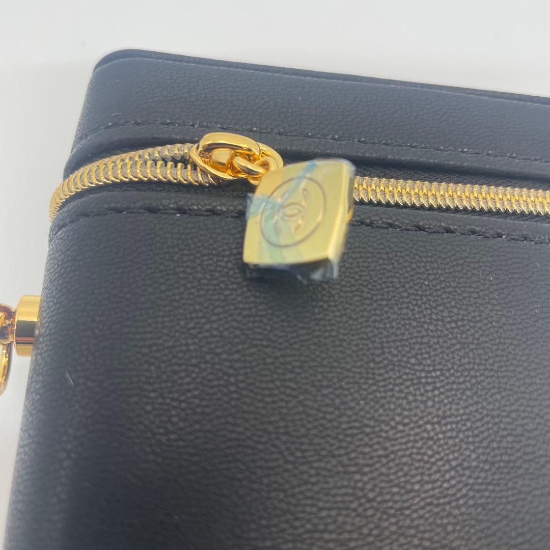 専用❗️CHANEL ノベルティ リップケース ミニショルダーバッグ 黒