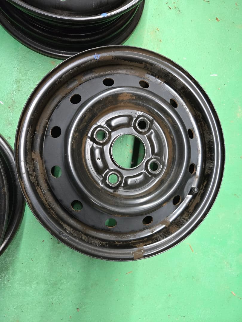 12インチ スチールホイール 4個セット スズキ SUZUKI 純正 エブリイ