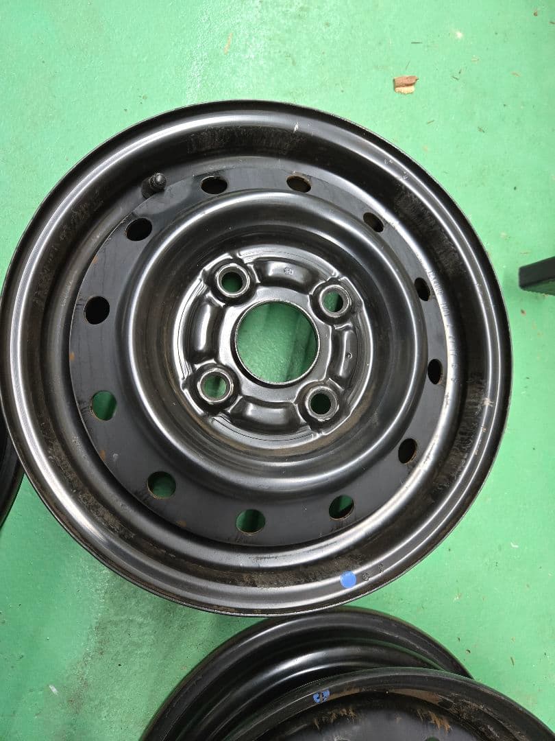 12インチ スチールホイール 4個セット スズキ SUZUKI 純正 エブリイ