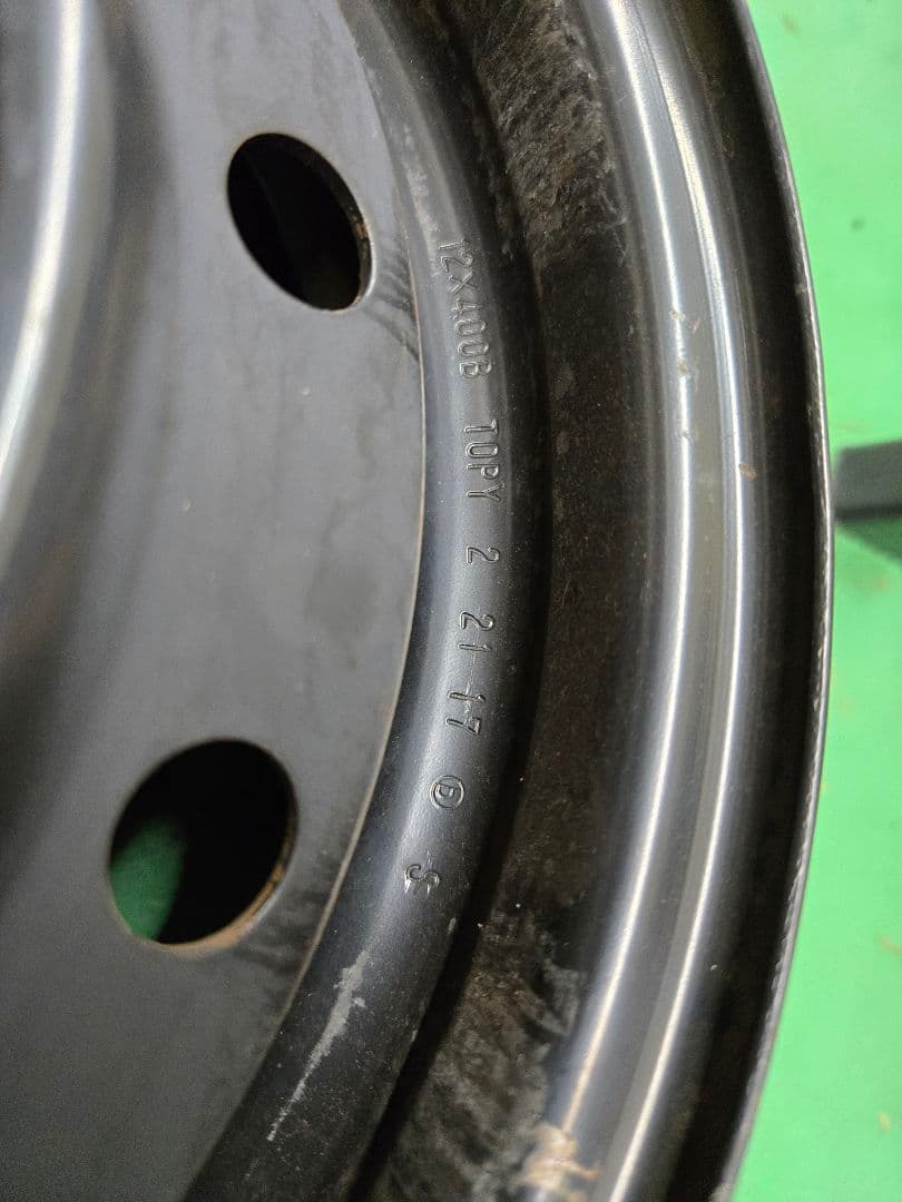 12インチ スチールホイール 4個セット スズキ SUZUKI 純正 エブリイ