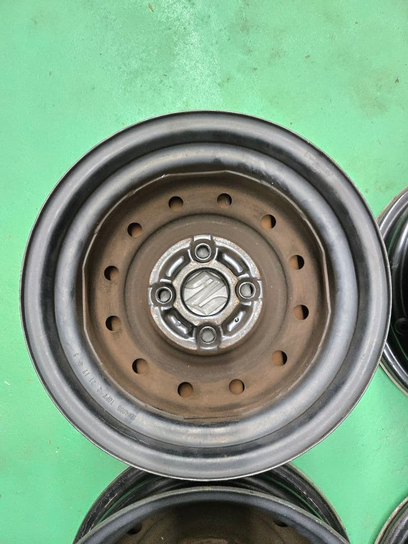 12インチ スチールホイール 4個セット スズキ SUZUKI 純正 エブリイ