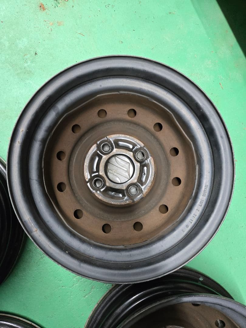 12インチ スチールホイール 4個セット スズキ SUZUKI 純正 エブリイ