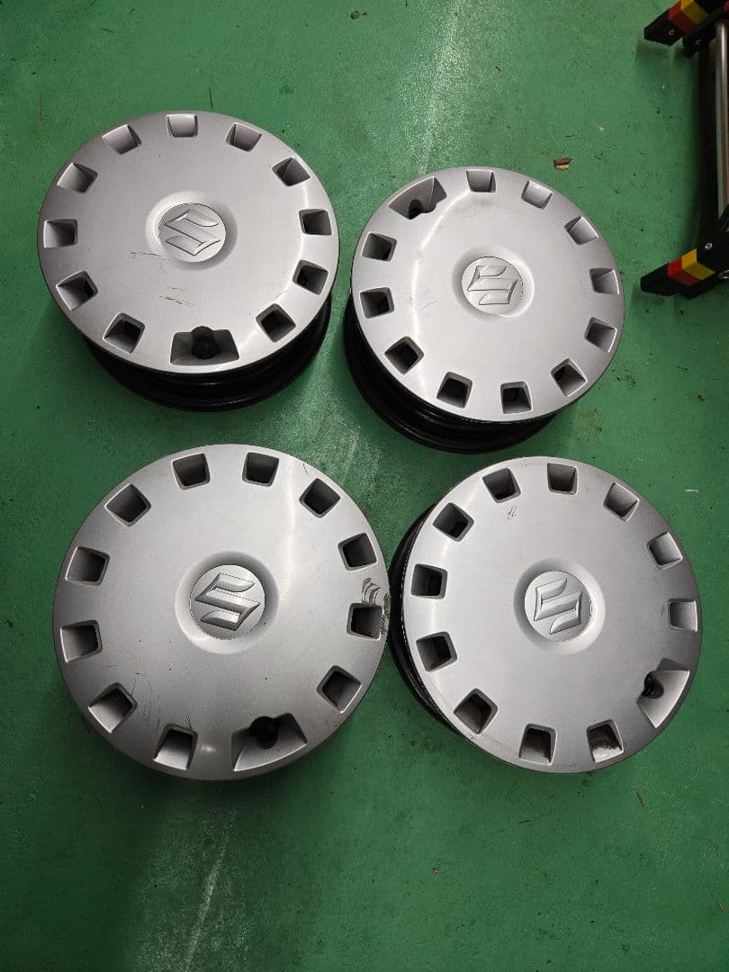 12インチ スチールホイール 4個セット スズキ SUZUKI 純正 エブリイ