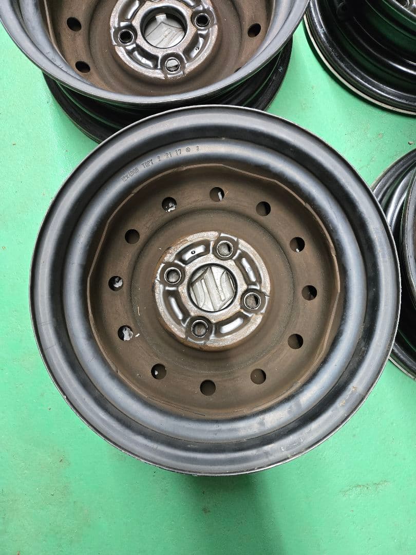 12インチ スチールホイール 4個セット スズキ SUZUKI 純正 エブリイ