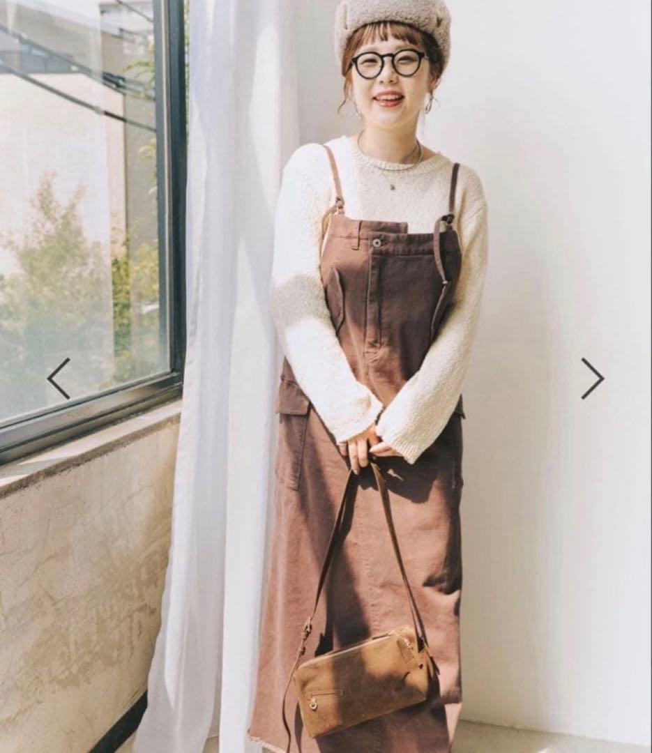 【canaco】LOWRYS FARMビンテージライクミリタリージャンスカ