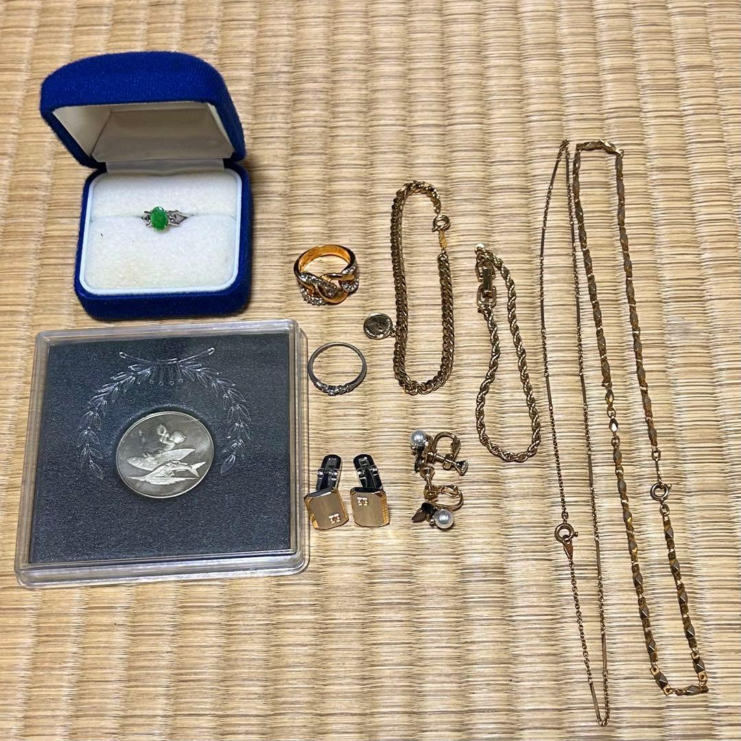 R*様 アクセサリーまとめ　刻印あり。　18k他