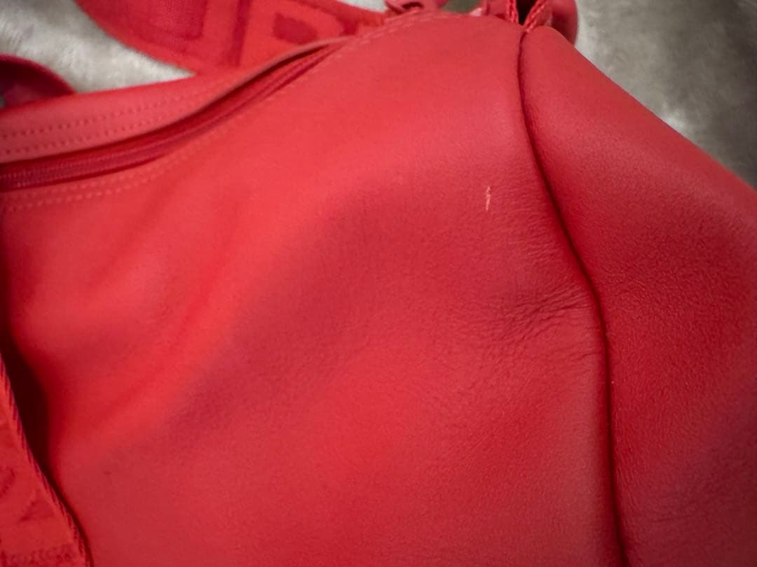 n*n様 Supreme Leather Duffle Bag（RED）