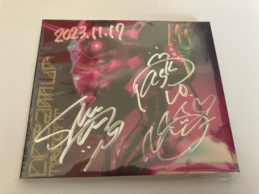 TRIDENT Dream Up 初回限定盤 直筆サイン入り