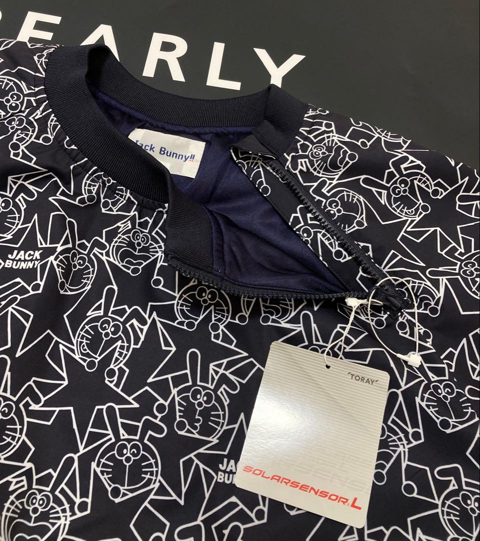 新品 ジャックバニー ドラえもん ラミネートタフタ中綿スニードジャック6 LL紺