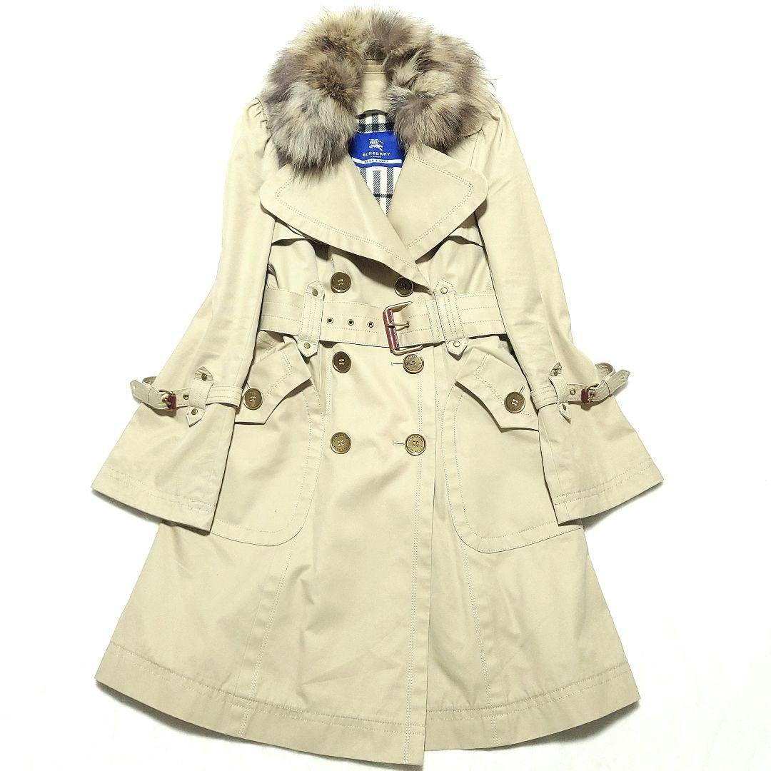 【ぶた】さん専用✨ バーバリー　3WAY トレンチコート フォックスファー