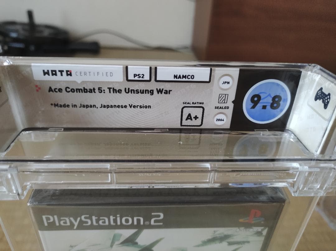 未開封新品 エースコンバット5 Ace Combat 5  WATA 9.8