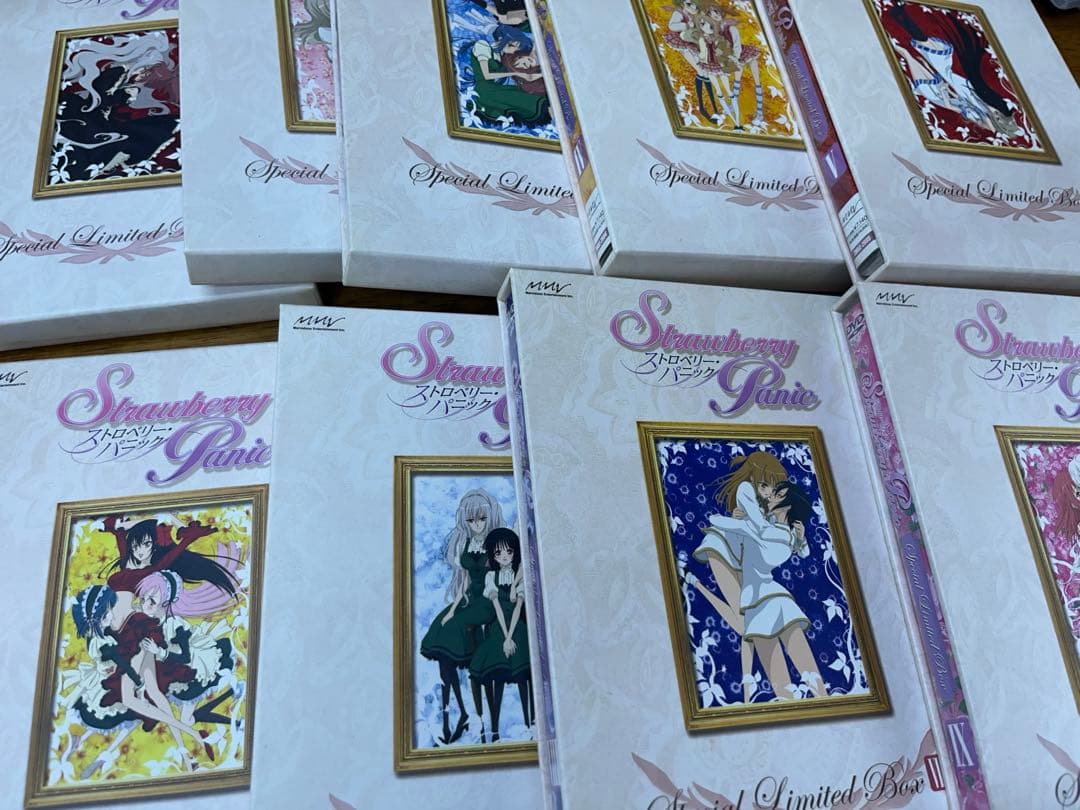 ストロベリーパニック 初回限定版DVD 全9巻セット