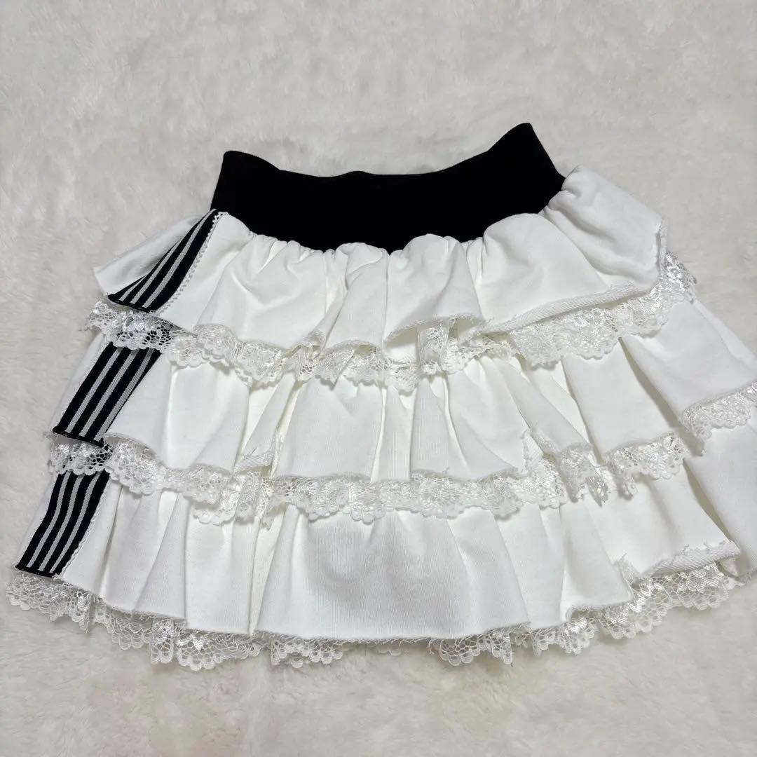 darich スポーティーラインフリルミニスカート