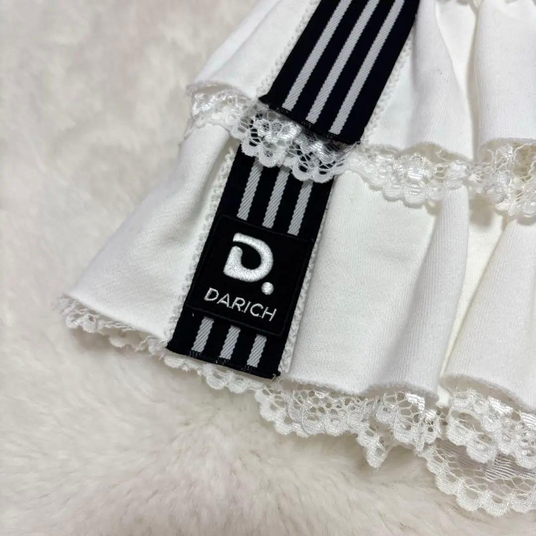 darich スポーティーラインフリルミニスカート