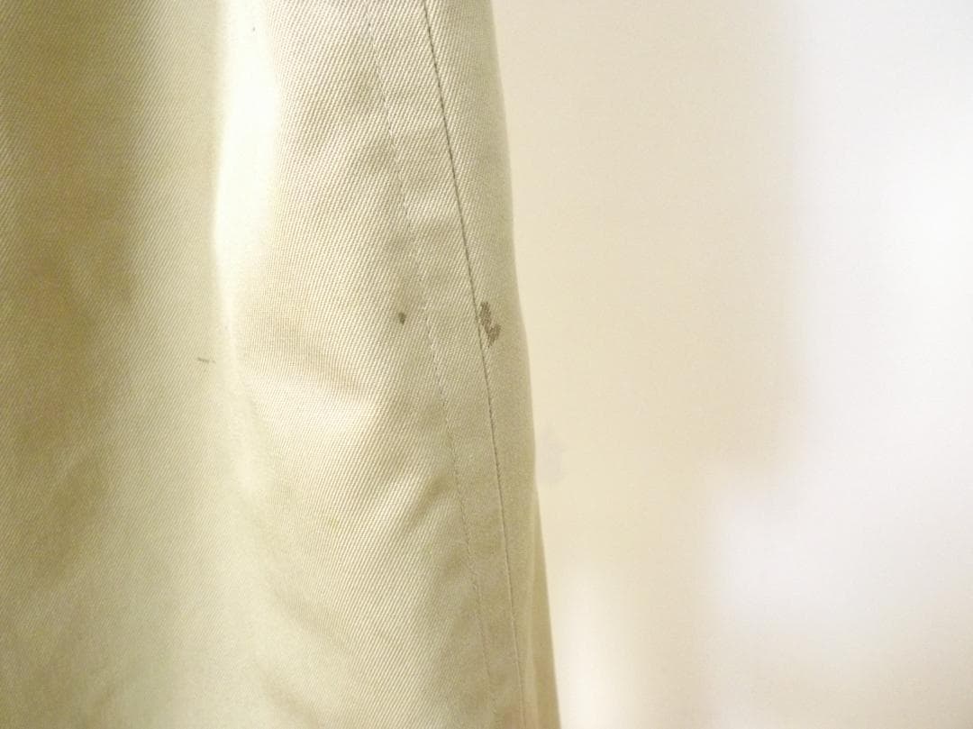 バーバリー　イギリス製　裏地チェック　ライナー付き　トレンチコート メンズ