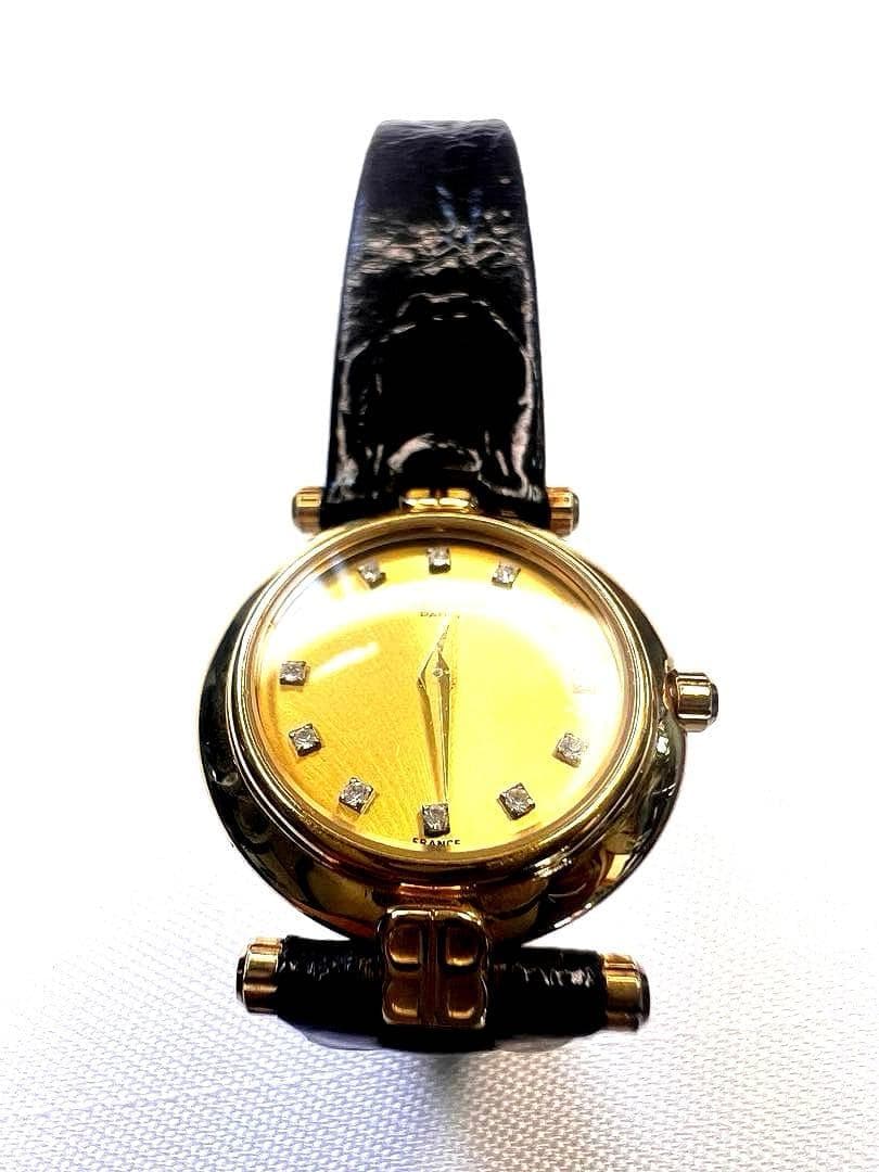 超レア品❗️BALENCIAGA レディースゴールド ブラック 腕時計