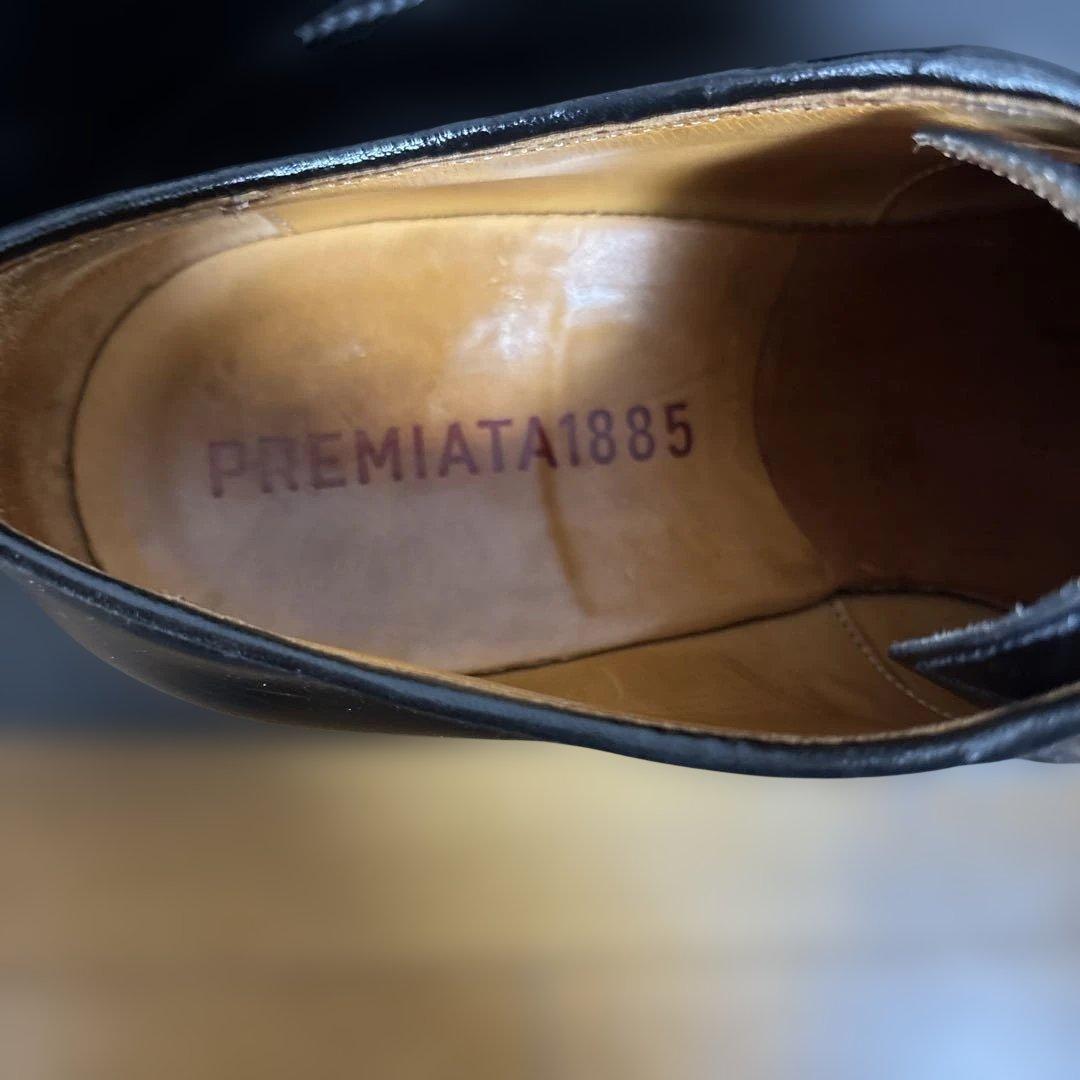タイムセール　PREMIATA 1885 黒レザーシューズ　ポストマン