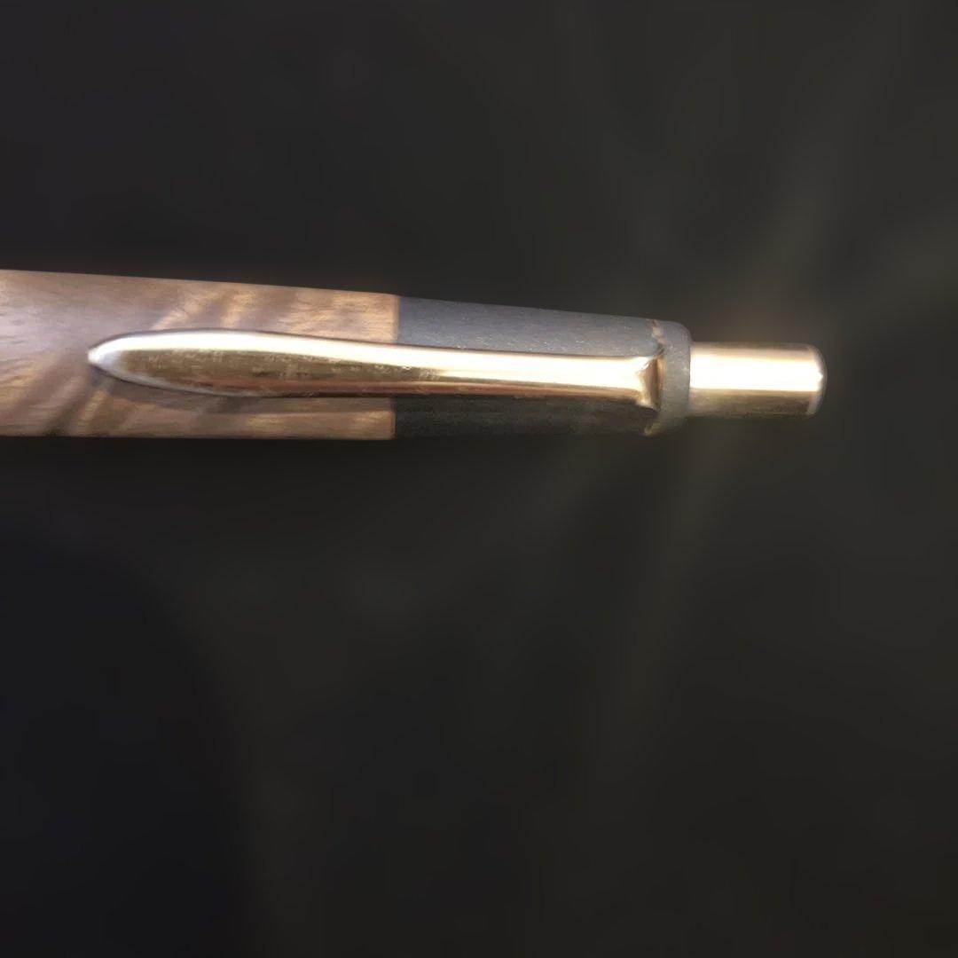 【希少品】ボナンペン　マーブルウッド　シャーペン　0.5