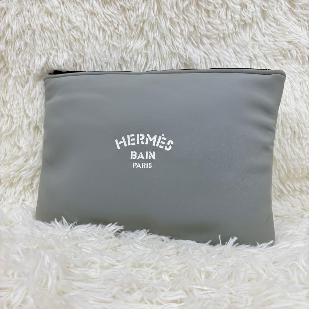 希少サイズ HERMES エルメス ネオバン ラージ ポーチ クラッチバッグ