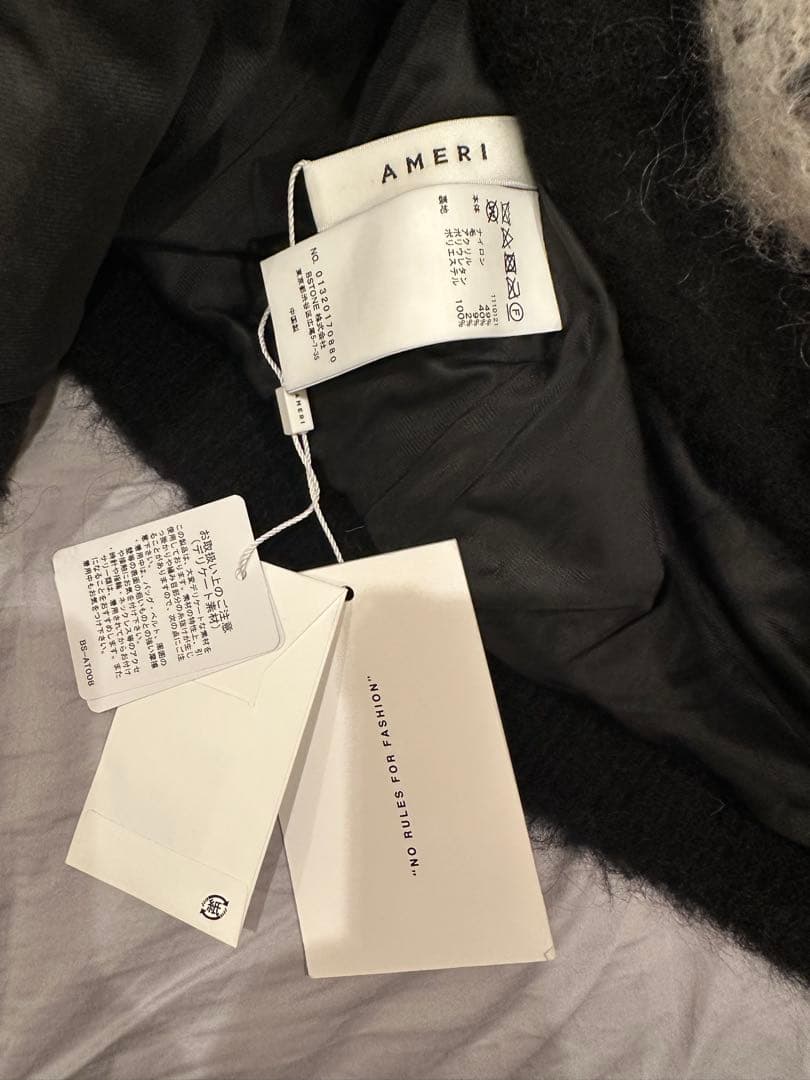 AMERI VERONICA JACQUARD KNIT CARDIGAN 新品