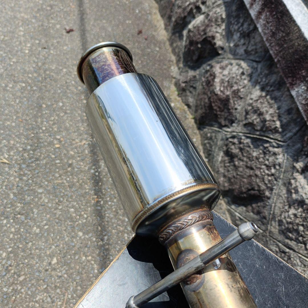 ローバーミニ　柿本改　センターマフラー