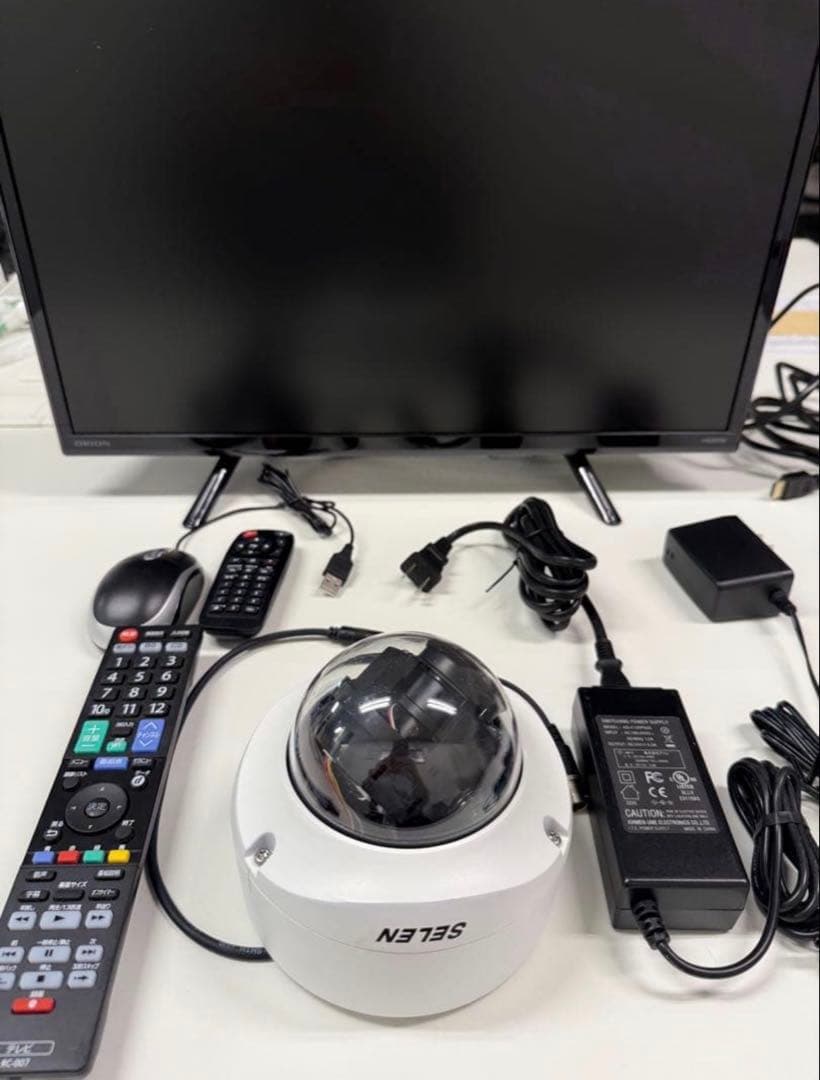 p*n様 防犯カメラSELEN モニターカメラレコーダーセット