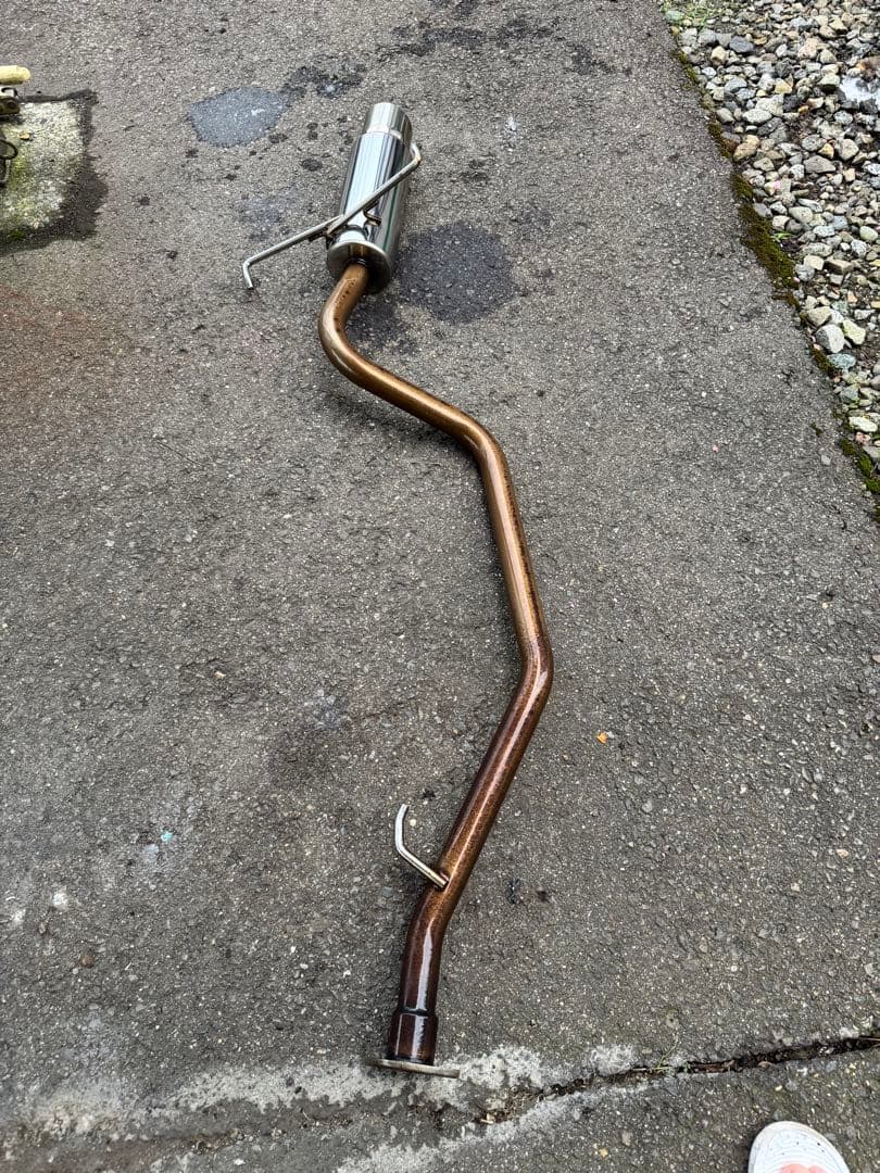 jb23 ジムニー　マフラー　左出し