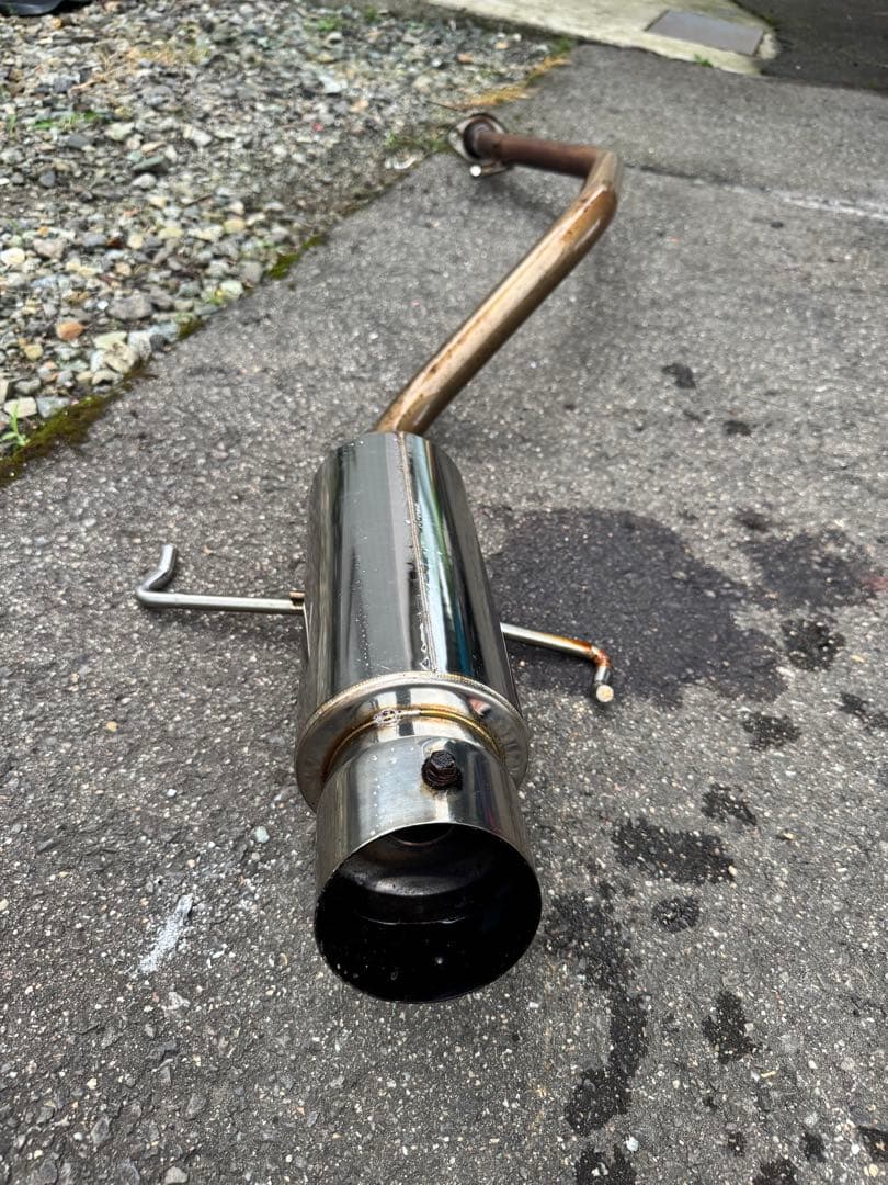 jb23 ジムニー　マフラー　左出し