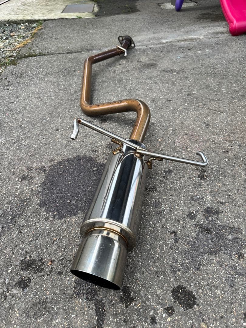 jb23 ジムニー　マフラー　左出し