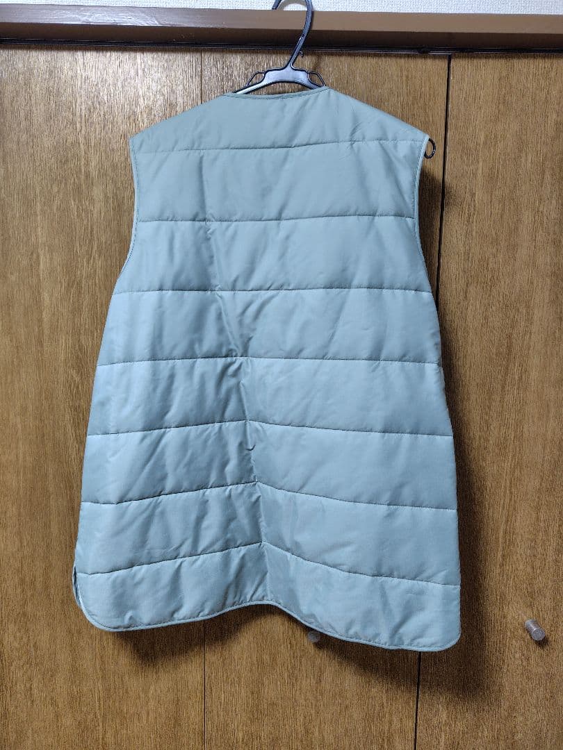 フード付きミントグリーンジャケット