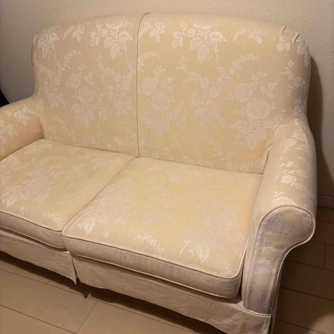 ローラアシュレイ　ソファ　2人がけ