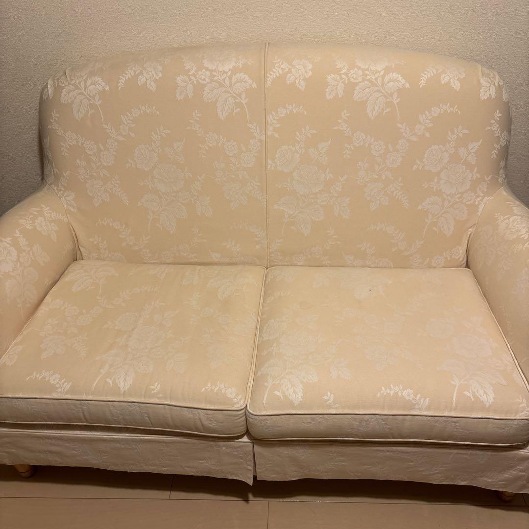 ローラアシュレイ　ソファ　2人がけ