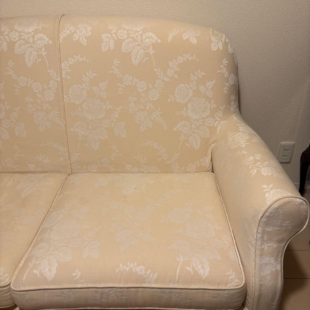 ローラアシュレイ　ソファ　2人がけ